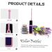 WOFASHPURET 1 Set Roll Roller Bottle Glass Essential Oil Liquid Bottle Travel - Buy Online on GoSupps.com