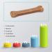 Nobleza Dog Chew Bones - 100% Natural Beef Hide 20CM 6 Pieces High Protein Snacks for Large Dogs - Buy Online on GoSupps.com