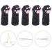 Silicone Cuticle Protector Lightweight Prevents Abrasion Cat Paw Cuticle Scissor Protector for Toe Nail Manicure Tools (Black) - Buy Online on GoSupps.com