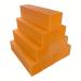 10 Pcs Nail Buffer Block for Acrylic and Natural Nails  4 Sided Sanding Buffers for Gel Nails Fingernail Shine Buffing Filer Set  Professional Manicure Polisher Buffer Bulk Medium Grit (Orange)