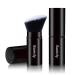 Makeup Brush Kabuki Face Brushes Retractable Banidy Travel Blush Brush Kabuki Brush Portable Flawless for Foundation, Powder Blush, Bronzer, Buffing, Liquid, Cream, Cruelty Free with Cover(1PCS)