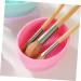 Beavorty cosmetic brush cleaner silicone makeup brush holder wash bowl Storage Box make up brush cleaner brush cleaning brush drying rack makeup brush cleaner bowl make up makeup brush - Buy Online on GoSupps.com