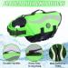 EMUST Adjustable Dog Life Jacket for Boat | High Visibility Medium Dog Life Vest | Safety Swimsuit in Green - Buy Online on GoSupps.com