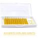 Orange Self-Fan Eyelashes D-0.07 Mix | Easy Fan Lashes for Volume | D Curl Colored Extensions 8-15mm - Buy Online on GoSupps.com