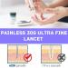 Lancets for Blood Test 30 Gauge Blood Sugar Lancets 100 Count Disposable Twist Top Lancets Sterile Diabetic Lancets for Glucose - Buy Online on GoSupps.com