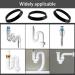 Buy Qrity 6-Piece Drain Pipe Seal Set - Rubber Wedge Seals & 32MM Sealing Rings | International Shipping Available - Buy Online on GoSupps.com