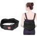 Buy Decompression Back Belt - Inflatable Lumbar & Spinal Traction Device for Lower Back Pain Relief (Black) | International Shipping Available - Buy Online on GoSupps.com