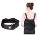 Decompression Back Belt - Inflatable Low Back Brace for Pain Relief & Support | Lumbar Traction Device with Hand Pump (Black - Buy Online on GoSupps.com