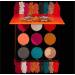 Juvia's Place Coral Red Neutral Eyeshadow Palette - 9 Pigmented Shades for Professional Eye Makeup - Buy Online on GoSupps.com