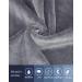 VIcolour Microfiber Face Cloth 12x12 Inch 12 Pack - Grey Makeup Remover & Facial Washcloths - Buy Online on GoSupps.com