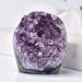 Folk Crafts Natural Purple Crystal Stones Brazilian Amethyst Geode Crystal Cluster Hecoration - Buy Online on GoSupps.com