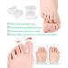 PGRODE Bunion Toe Spacers with 2 Sizes for Women Men Toe Pain Relief oft Silicone Toe Spacer for Crooked Toes Hammertoe Corrector 6L+ 6S - Pack Of 12 - Buy Online on GoSupps.com