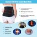 Newgo Back Bandage Support Belt for Men & Women | 4 Strut Lumbar Stabilizer | Relieve Back Pain & Prevent Injuries - Black - Buy Online on GoSupps.com