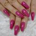 Dark Rose Pink Coffin False Nail Tips - 24pcs Glossy Acrylic Press On UV Fake Nails | Salon-Quality Full Cover with Glue Sticker | L5578 - Buy Online on GoSupps.com