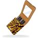 Stylish Leather Lipstick Case with Mirror - Mini Lip Gloss Organizer in Tiger Print | Perfect for Travel & Storage - Buy Online on GoSupps.com