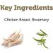 Applaws Taste Toppers Chicken Filet with Rosemary | Natural Wet Dog Treat - Buy Online on GoSupps.com