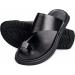 Men's Leather Toe Correction Flip Flops for Plantar Fasciitis - 26.5cm Black - Buy Online on GoSupps.com