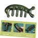 Shop Ladiente Jade Massage Comb - GUA-SHA Scalp & Hair Massage Device for Curly Hair - Meridian Stimulation - 11.50x4.50x1.50cm Green - Buy Online on GoSupps.com
