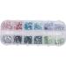 12 Grids Nail Art Rhinestones DIY Nail Decoration Glitter Beads Manicure Tool with Fashionable Design Safe Material for Nails (Rhinestone 6#) - Buy Online on GoSupps.com