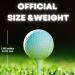 SUOHUI Glow Golf Balls - 6 Pack of Long Lasting Light Up Golf Balls in 6 Colors - Glow in The Dark & Personalized - Buy Online on GoSupps.com