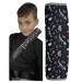 HECKBO 1x Kids Car Seat Belt Pads Seat Belt Protectors - Dinosaur Skeleton - Seat Belt Pads for Kids and Babies- Ideal for Any Seat Belt Car Booster Seat Kids Bicycle Dinosaur skeleton 1 piece