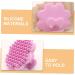 FRCOLOR Pack of 3 Cleaning Brush Makeup Remover Tool Silicone Face Washer Face Brush Made of Silicone Exfoliating Brush Soft Fur Scrubbing Massager Sink Man 5.20X5.20X3.00CMx3pcs - Buy Online on GoSupps.com