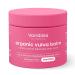 Vanibiss Organic Vulva Balm - Vaginal Moisturizer - Relieves Dryness Chafing Irritation Intimate Discomfort  Balance pH - Feminine Care - Menopause Support Cream (2oz)