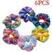 Zonster 6PC Rainbow Hair Scrunchies - Shiny Metallic Elastic Hair Bands for Girls Women & Horses - Random Colors - Buy Online on GoSupps.com