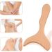 Massage Paddle for Maderotherapy & Lymphatic Drainage | Wooden Gua Sha Board & Trigger Massage Tool - Buy Online on GoSupps.com