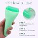 BAIMEI Ice Roller and Gua Sha Facial Tools Set - Green | Reduce Puffiness, Migraine Pain Relief - Buy Online on GoSupps.com