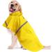 Buy Ocsoso Yellow XS Dog Raincoat - Waterproof & Breathable Jacket for Small Dogs - Perfect Rainy Weather Coat - Buy Online on GoSupps.com