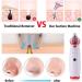 VWMYQ Electric Blackhead Remover Vacuum - Pore Cleaner Tool with 5 Suction Heads (White) - Buy Online on GoSupps.com
