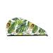 Watercolor Green Tropical Microfiber Hair Towel Soft Super Absorbent Hair Towel Wrap for Women Coral Velvet Quick Dry Hair Cap for Long Short Curly and Thick Hair