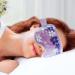 ZN CUET D Ice Gel Cooling Eye Mask - Reusable Cold Pack for Puffy Eyes & Dark Circles - Migraine & Stress Relief - Soft Plush Backing - Purple - Buy Online on GoSupps.com