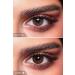 Bella Elite Colored Contact Lenses - Cinnamon Brown (Diopt. -0.00) | Opaque Monthly Lenses for Dark Eyes | 3-Month Wear - Buy Online on GoSupps.com