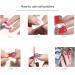 JSGHGDF 16tips/Sheet Full Nail Wraps Strips Stickers Self-Adhesive Stickers Cs006 - Buy Online on GoSupps.com