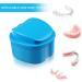EXCEART Denture Box - Orthodontic Retainer & False Teeth Storage Case with Sieve | Durable & Convenient Fake Tooth Holder for International Shipping - Buy Online on GoSupps.com
