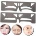 FOMIYES 4 Pcs Eyebrow Ruler Makeup Tools Makeup Stuff Brow Template Brow Guide Stencil String Eyebrow Shape - Buy Online on GoSupps.com