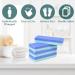 Mantello Foot Scrubber Pumice Stone 4 Pack - Double Sided Dead Skin Remover for Shower and Foot Tub - Pedicure Supplies Feet Scrubber - Buy Online on GoSupps.com