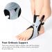 Adjustable Drop Foot Brace & Ankle Stabilizer | Inflatable Ankle Support for Hemiplegia & Sprained Ankle - Right Foot XL - Buy Online on GoSupps.com