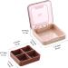 Berglander Travel Pill Organizer (Pack of 3) | Waterproof & Portable Medicine Case - 4 Compartments for Daily Vitamins & Fish Oil - Buy Online on GoSupps.com