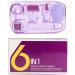 tao pipe Derma Roller 6 in 1 Micro Needing System Derma Roller Kit for Skin Care to Reduce Wrinkles Sun Damage Dark Spots Scars - Buy Online on GoSupps.com