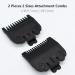 2 Pieces 2 Lengths Professional Hair Clipper Attachment Guide Guard Combs 1/16" 1/8" 1.5mm 3mm Compatible with Wahl Standard Full-Sized 5 Star Series Magic Clip Hair Clippers (Black) - Buy Online on GoSupps.com