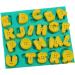 STOBOK 2pcs Silicone Molds Butter Cookies Cake Mold Candy Molds Soap Loaf Mold Cakesicles Mold Letter Molds Cupcake Chocolate Mold Baking Tool Fondant Mold Epoxy Decorative Mold Greenx2pcs 12x13cmx2pcs - Buy Online on GoSupps.com