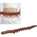 Premium Wooden Gua Sha Massage Tools - 8 Pearl Roller & Curved Stick for Fatigue Relief & Contouring - Buy Online on GoSupps.com