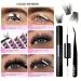DIY Eyelash Extension Kit - 200 Mixed Length Clusters for Perfect Lash Extensions - Black - Buy Online on GoSupps.com