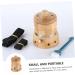 Gatuida Moxibustion Box Set - Moxa Container & Heating Tank for Optimal Temperature Control - Khaki Moxibustion Burner with Bamboo Tube - Buy Online on GoSupps.com