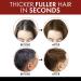 Jerome Russell Spray-on Color Dark Brown Hair Thickener for Fine and Thinning Hair Conceals Bald Spots Grey Hair Hides Root Re-growth and Cover Hair Extension Tracks Works for Men and Women 3.5 oz - 2 Pack - Buy Online on GoSupps.com