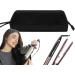 Blow Dryer Case - Hair Dryer Case Curling Iron Bag | Dustproof Oxford Cloth Pu Leather Blow Dryer Protective Bag Portable Hair Air Wrap Dryer Case for Outdoors 14.96x6.29x5.51inches Black - Buy Online on GoSupps.com