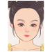 EXCEART Makeup Practice Face Board Face Paint Practice Board Eyeshadow Eyeliner Eyebrow Mapping Practice Template Makeup Painting Tool for Stage Home Makeup Painting (Girl) As Shown